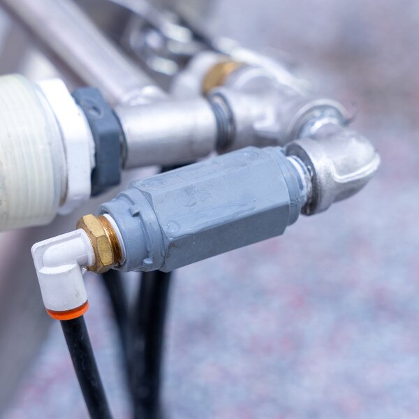 1/4" stainless steel street elbow